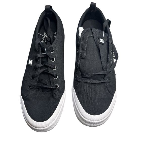 NEW DC Evan Smith TX Pro ADYS300275 Black Canvas Skate Sneaker Shoes Men'sUS 7.5 - Picture 1 of 6